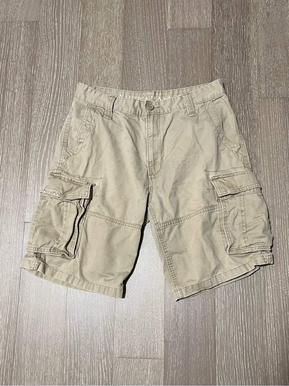 Men’s Nautica Jeans Co. Khaki Cargo Shorts